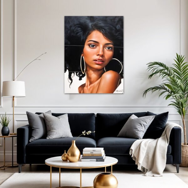 Afro Elegance (Without frame)