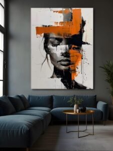 تابلوه وجه أنثوي