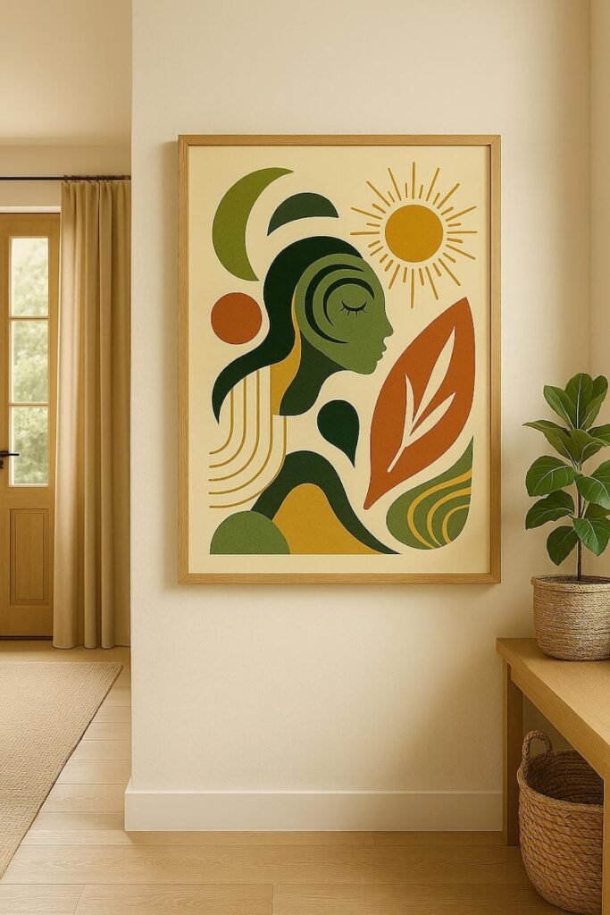 تابلوه وجه فني بوهيمي