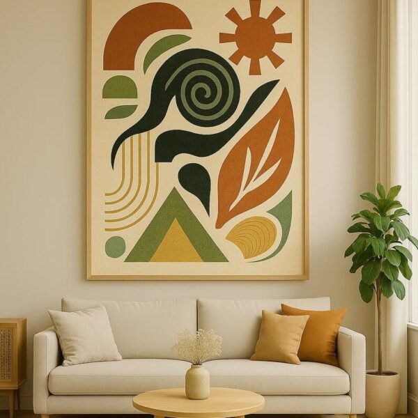 Nature’s Pattern  (With frame)