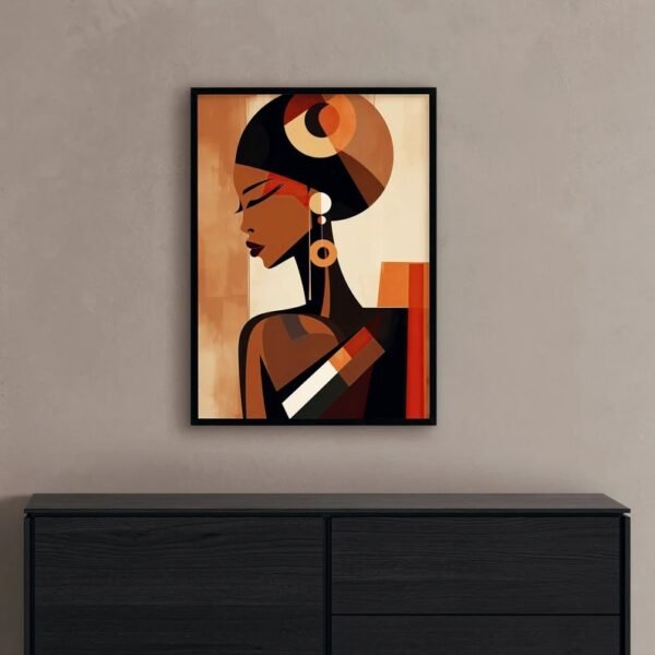 African Radiance (With frame)