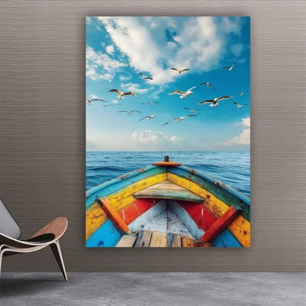 Sailing with Wings (Without frame)