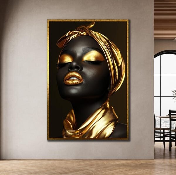 Touched by Gold (With frame)