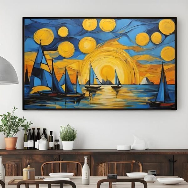 The Dreaming Boat (With frame)